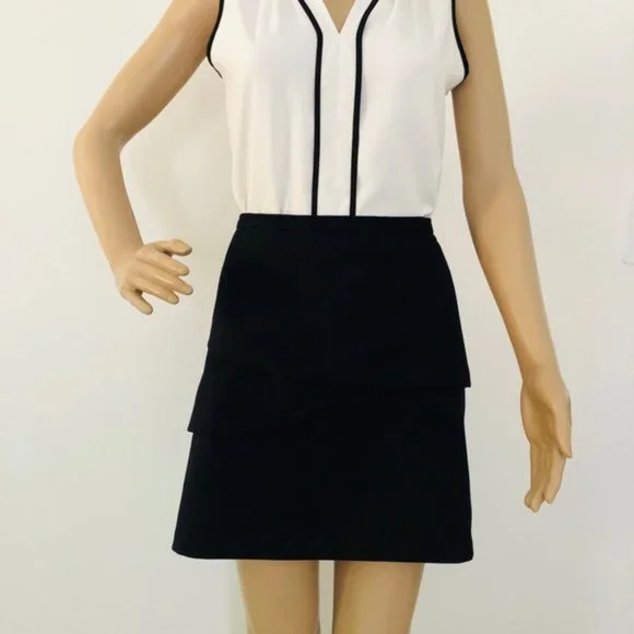 MICHAEL KORS Tiered Mini Skirt - Picture 2 of 5